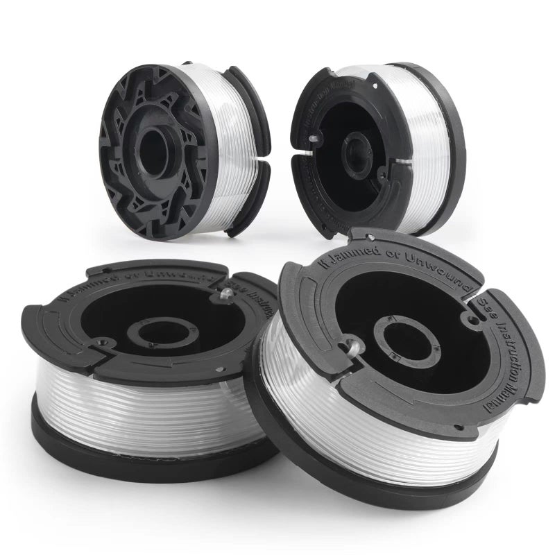 YDSL 4-Pack String Trimmer Replacement Spool for BLACK and DECKER AF-100 Autofeed Weed Eater Spool 30 Feet/0.065 Inches - Image 1